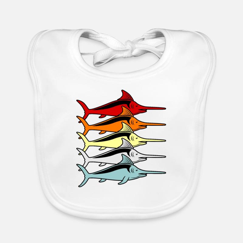Swordfish Organic Baby Bibs