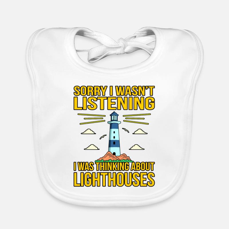 Lighthouse Organic Baby Bibs