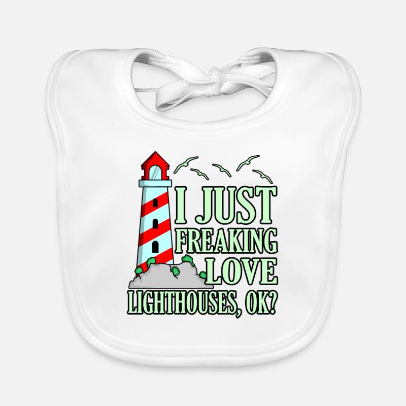 Lighthouse Organic Baby Bibs