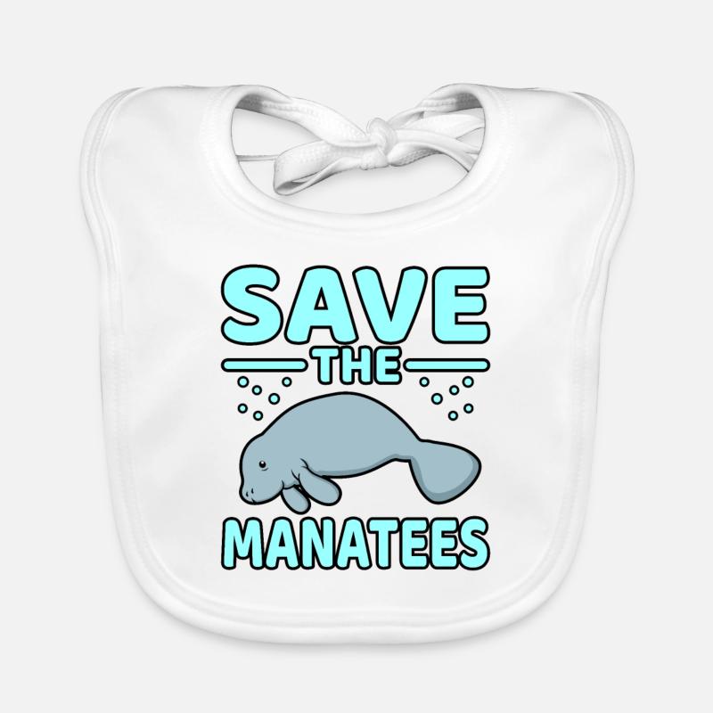 Manatee Organic Baby Bibs