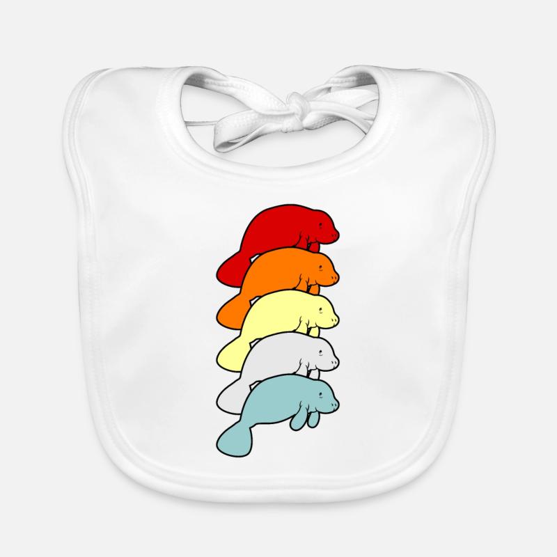 Manatee Organic Baby Bibs