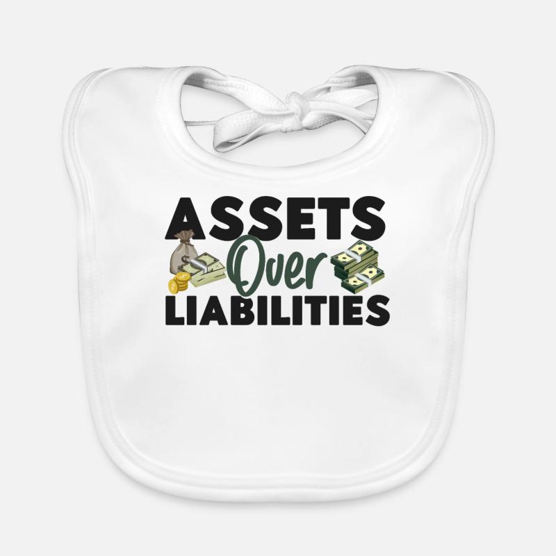 Accountant Bookkeeper Accounting Organic Baby Bibs