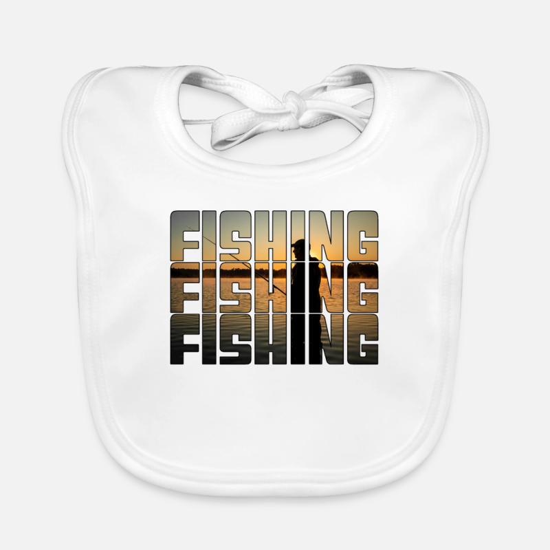 Angling Organic Baby Bibs