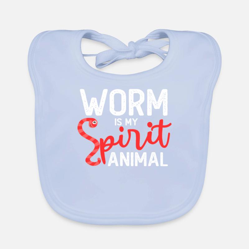 Cadeau vers de compost Bavoir bio Bébé