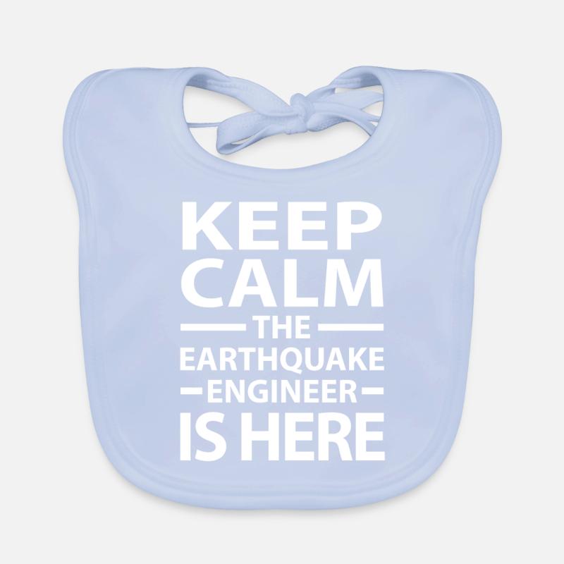 Erdbeben Baby Bio-Lätzchen