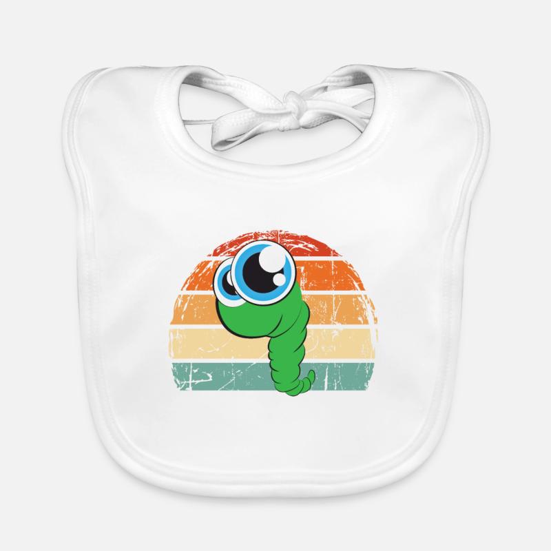 Cadeau vers de compost Bavoir bio Bébé
