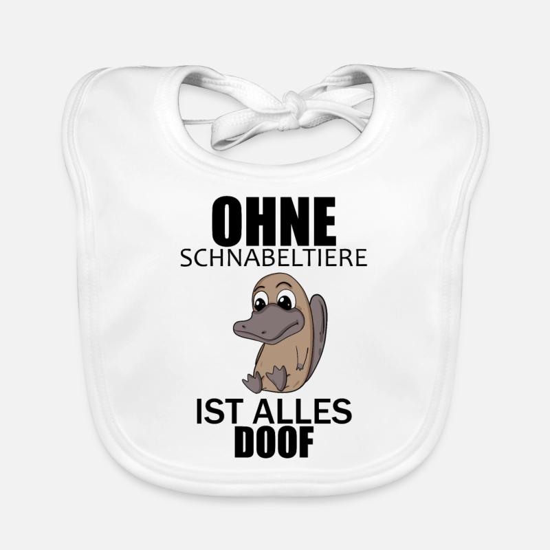 Schnabeltier Baby Bio-Lätzchen