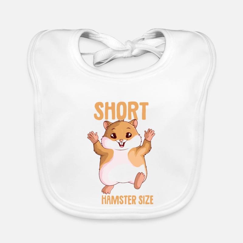 Hamster Spruch Baby Bio-Lätzchen