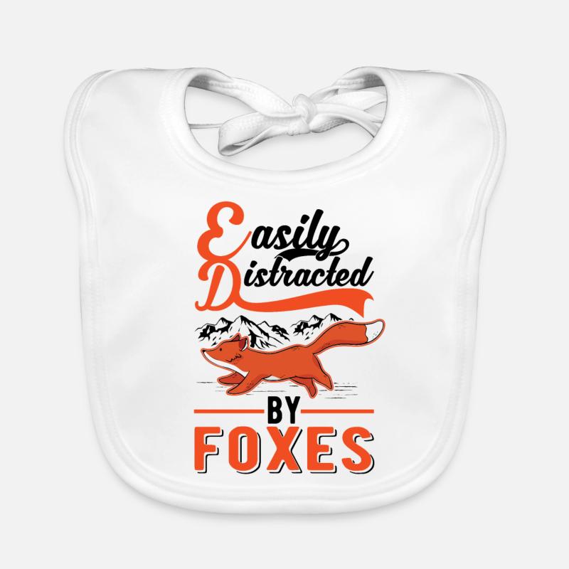 Facilement distrait par Foxes Fuchs Bavoir bio Bébé