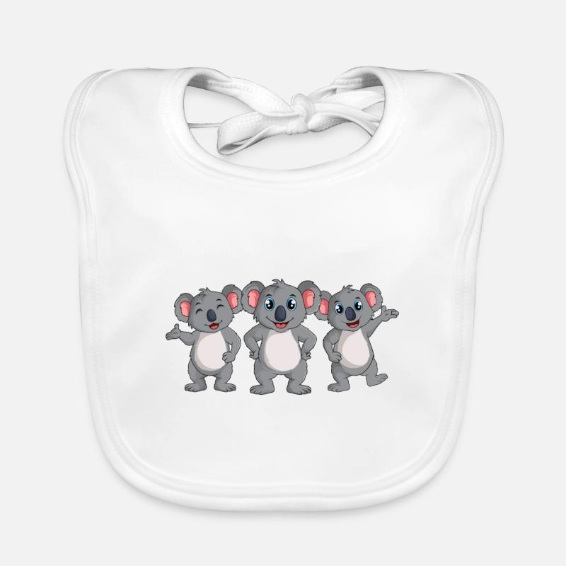 Koala Liebhaber Baby Bio-Lätzchen