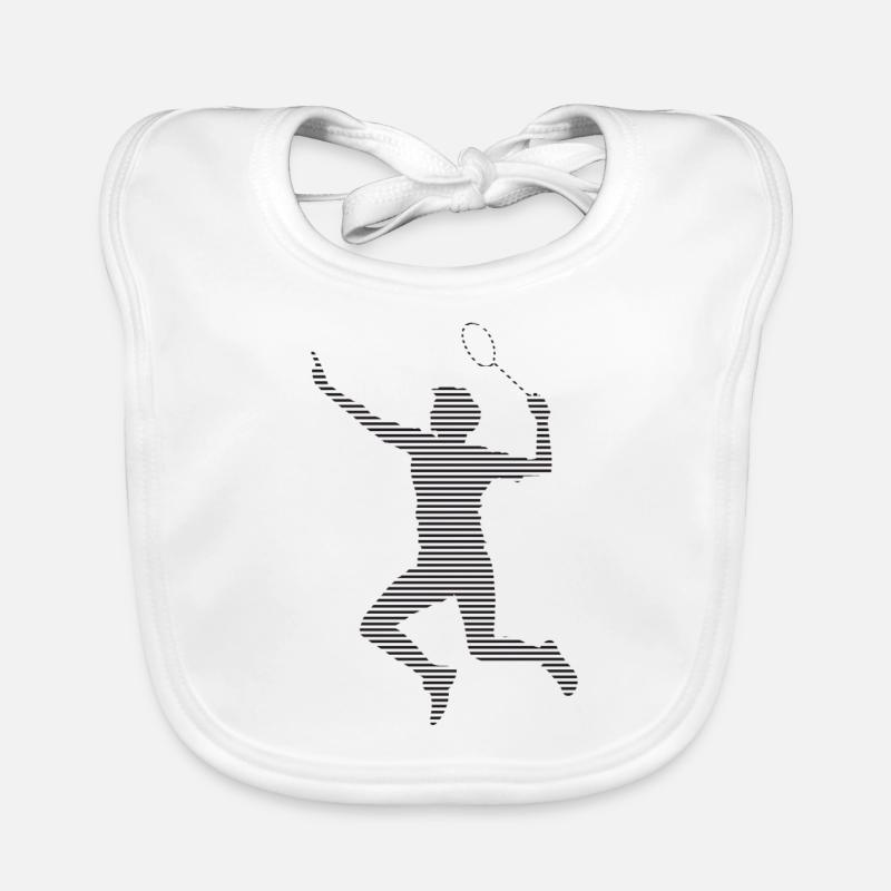 Badminton Bavoir bio Bébé