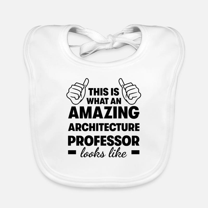 Professeur d’architecture incroyable Bavoir bio Bébé
