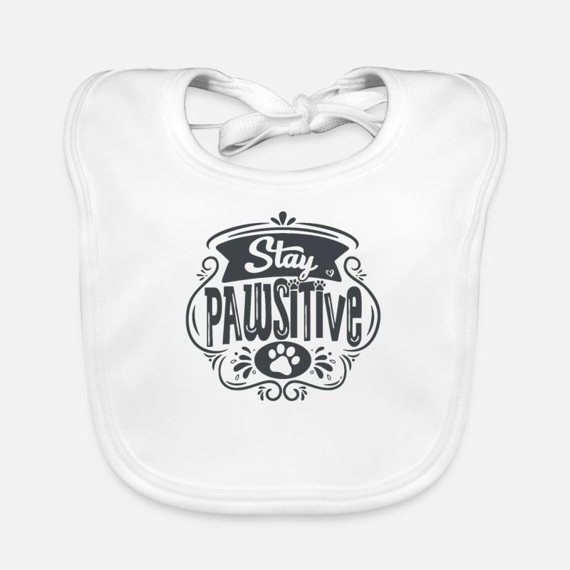 Remain Pawsitive Organic Baby Bibs