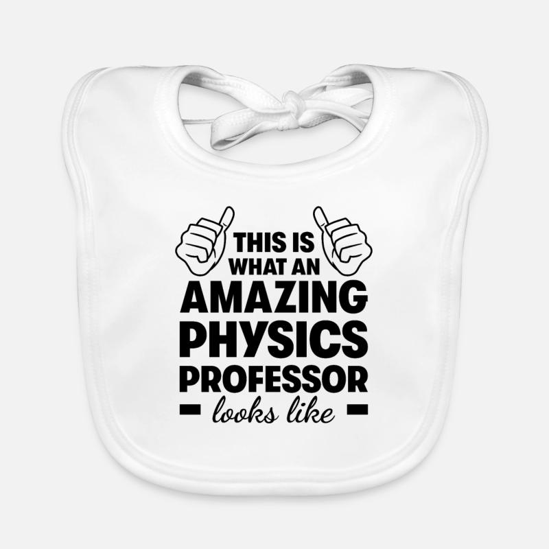 Amazing Physics Professor Organic Baby Bibs