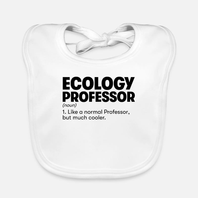 Hoogleraar Ecologie Bio-slabbetje voor baby's