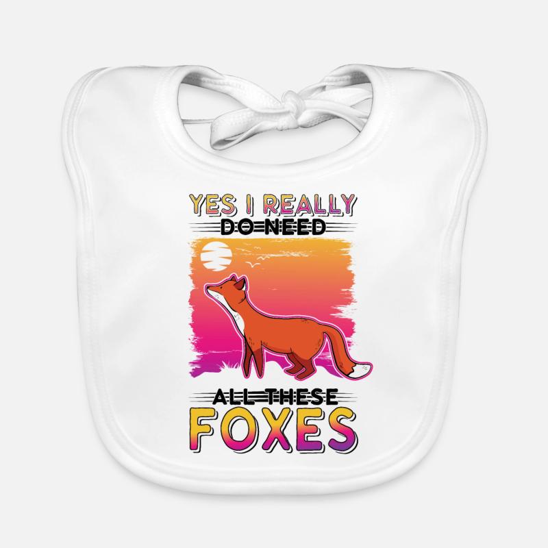 Yes I really do need all these Foxes Fuchs Organic Baby Bibs