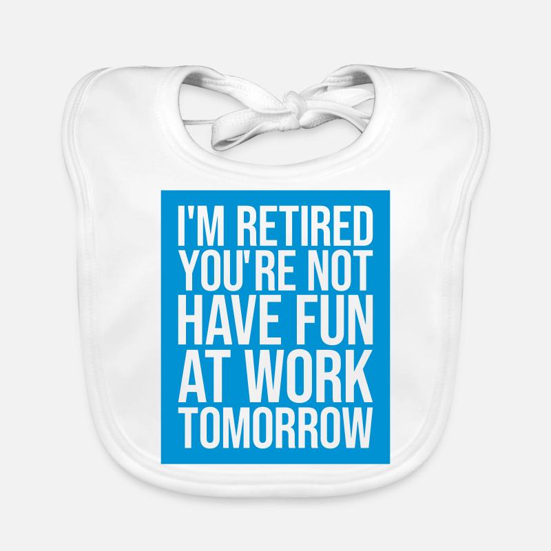 have fun at work Organic Baby Bibs
