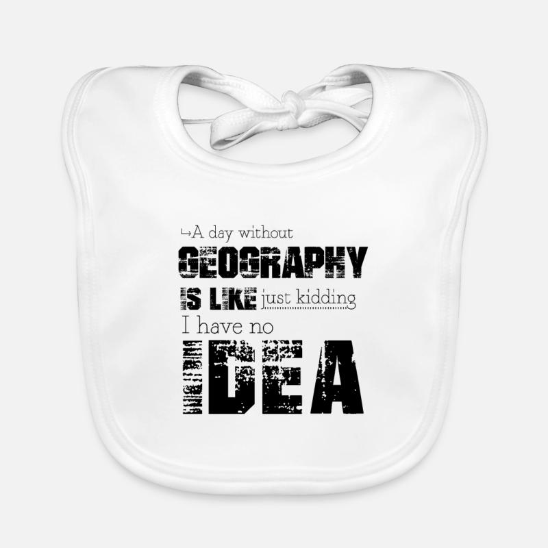 Geography Organic Baby Bibs