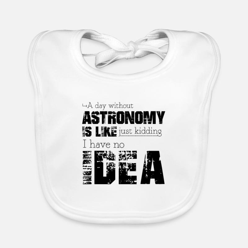 Astronomie Baby Bio-Lätzchen