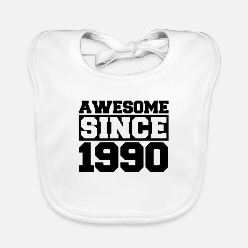 Awesome since 1990 Organic Baby Bibs