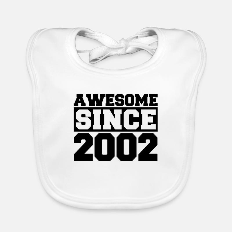 Awesome since 2002 Baby Bio-Lätzchen