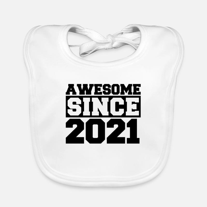 Awesome since 2021 Baby Bio-Lätzchen