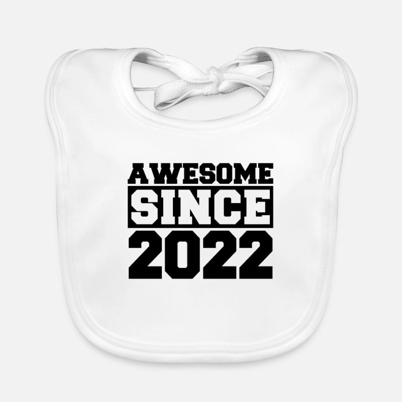Awesome since 2021 Baby Bio-Lätzchen