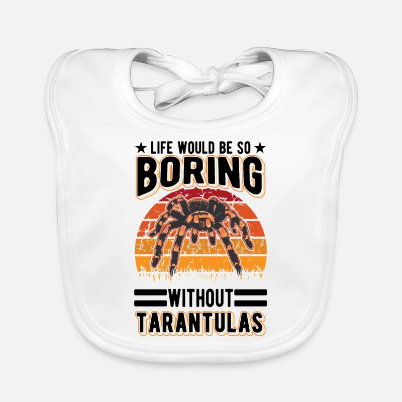 Tarantel Spinne Tarantula Baby Bio-Lätzchen
