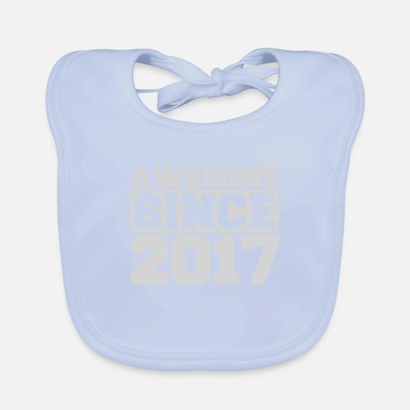 Awesome since 2017 Baby Bio-Lätzchen
