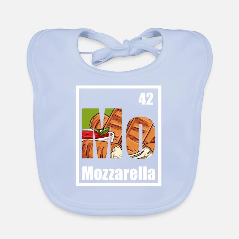 Mozzarella-Stangen Baby Bio-Lätzchen