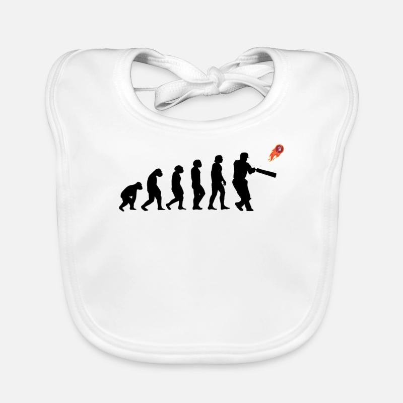 Kricketspieler Cricket-game Evolution Baby Bio-Lätzchen