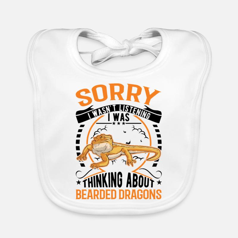 Bartagame Geschenk Bearded Dragon Baby Bio-Lätzchen