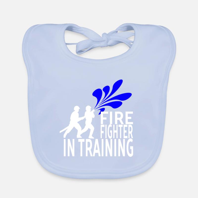 Fireman Organic Baby Bibs