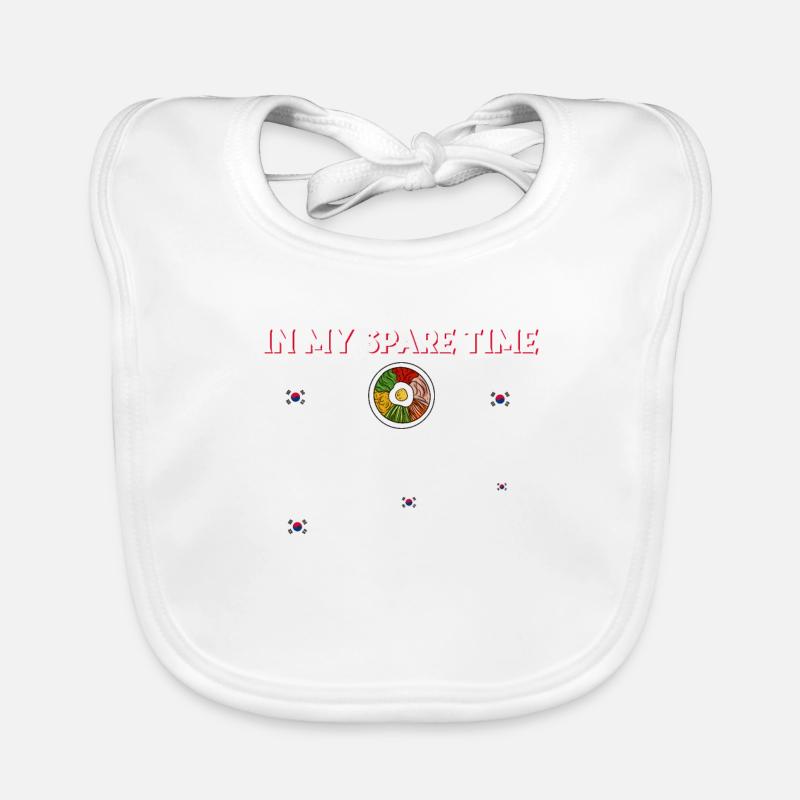Corée du Sud Bavoir bio Bébé