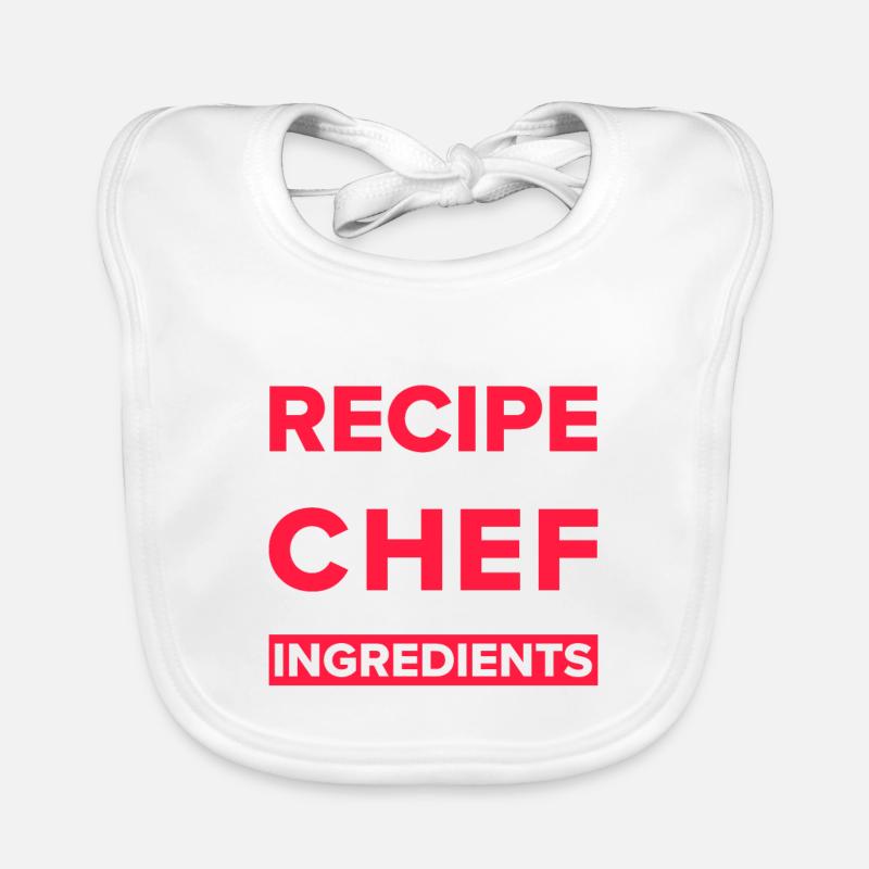 Chef Citation Cadeau Drôle Chef Bavoir bio Bébé