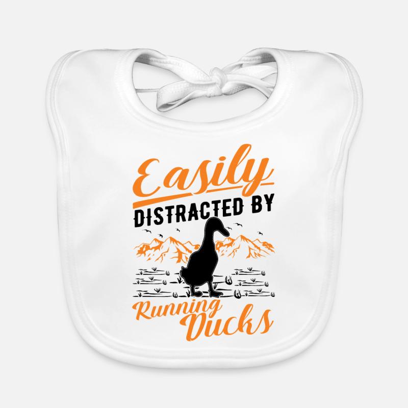 Facilement distrait par Running Ducks Laufente Bavoir bio Bébé