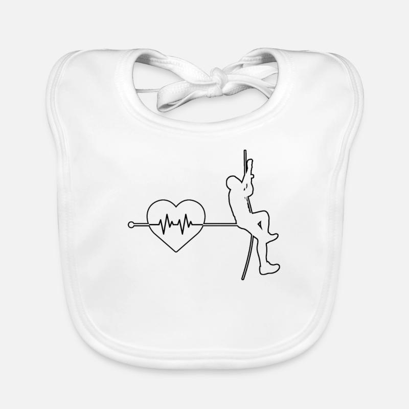 Accélération du rythme cardiaque Bavoir bio Bébé