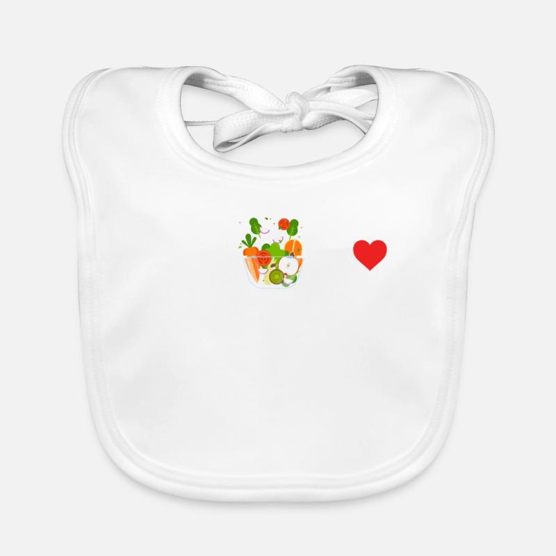 Salade Heartbeat Bavoir bio Bébé