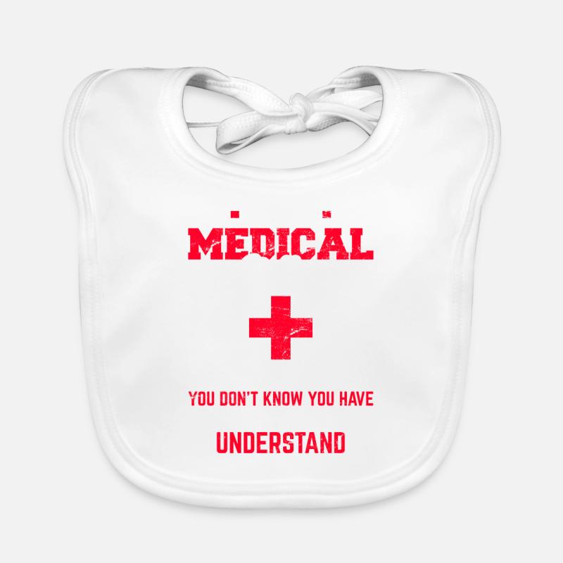 Codeur médical drôle Facturation médicale Codage médical Bavoir bio Bébé