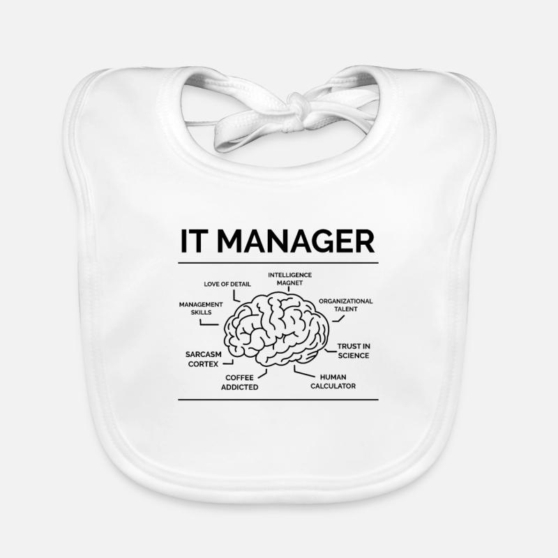 IT Manager Baby Bio-Lätzchen