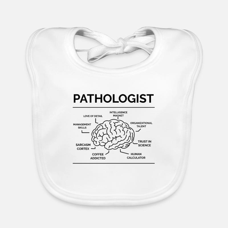 Pathologe Baby Bio-Lätzchen