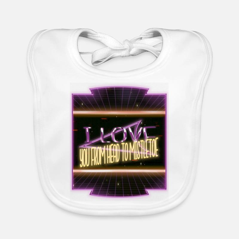 Sous l’arbre Beach Cadeau Comic Funny Gym Couples Bavoir bio Bébé