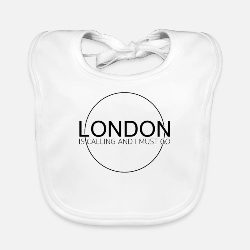 Citation de Londres Bavoir bio Bébé