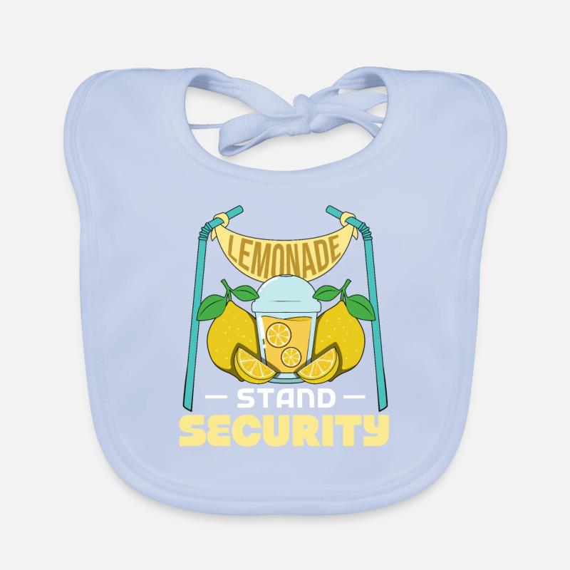 Sécurité du stand de limonade Bavoir bio Bébé