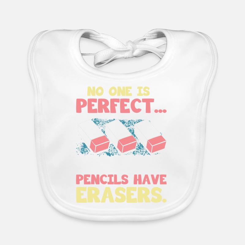 Eraser Costume Gift Organic Baby Bibs