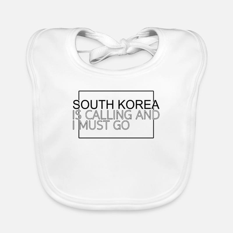 Corée du Sud Bavoir bio Bébé