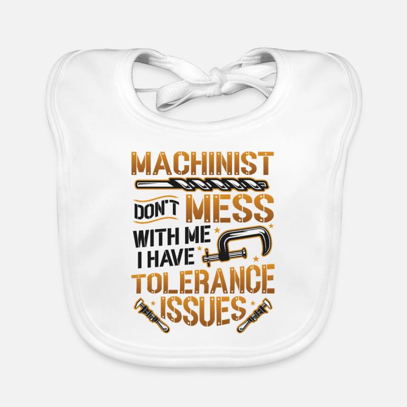 Machine operators have tolerance problems Organic Baby Bibs