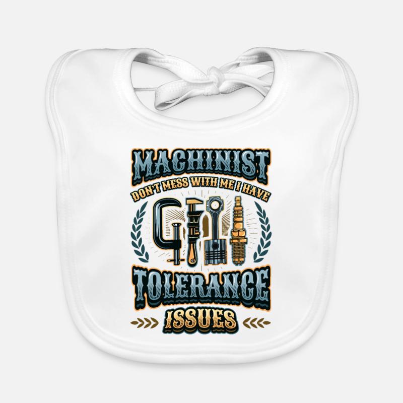 Machine operators have tolerance problems Organic Baby Bibs