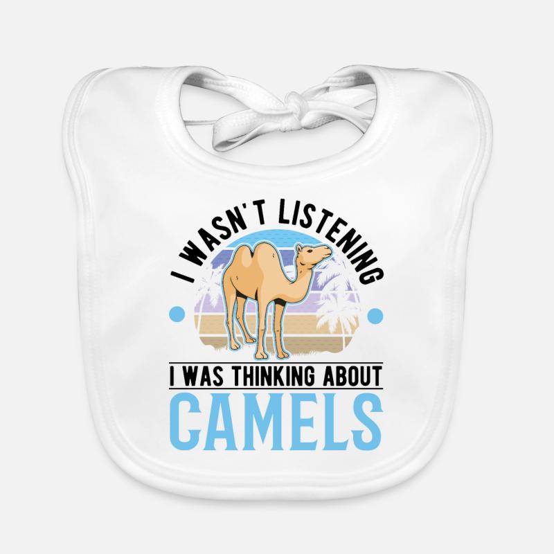 Kamel Geschenk Dromedar Camel Großkamel Baby Bio-Lätzchen