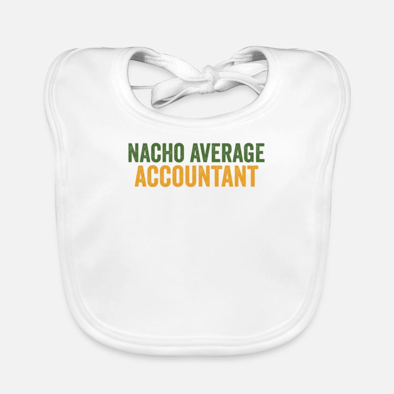 Comptabilité Humour Drôle Hilarant Comptable CPA Bavoir bio Bébé